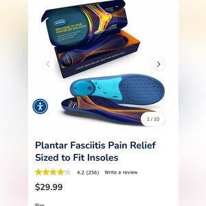 Dr. Scholl's Blue Packaging